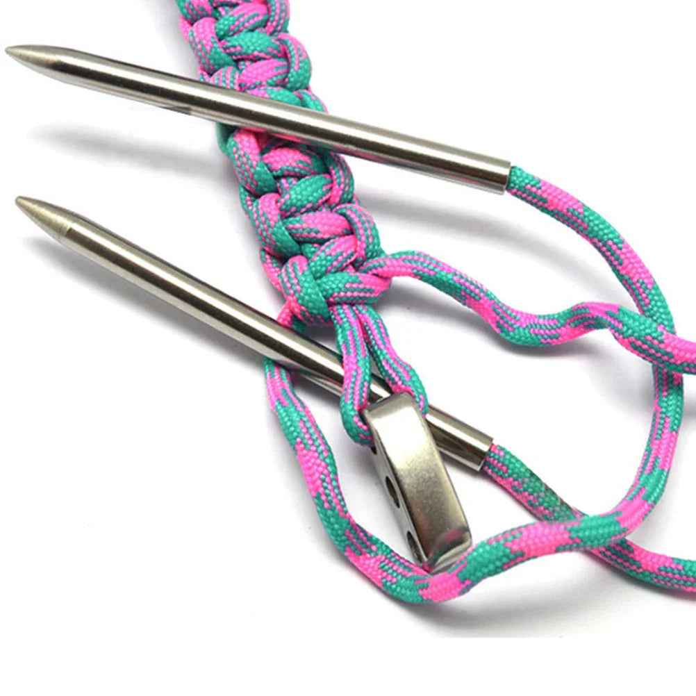 Paracord Needle Stitching Lace Weaving Bracelet Lacing Accessories