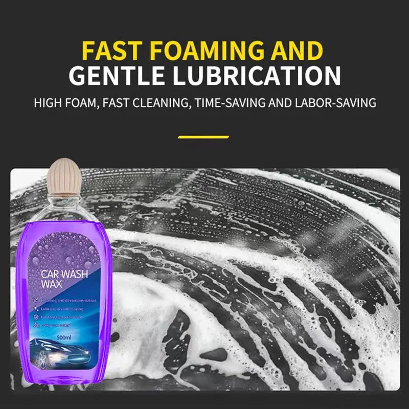 Car Wash Cleaning Agent Auto Foam Liquid Wax