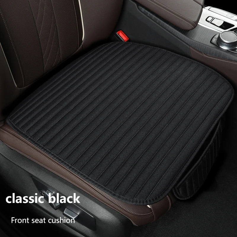 Car Seat Cover Flax Seat Protect Cushion Automobile