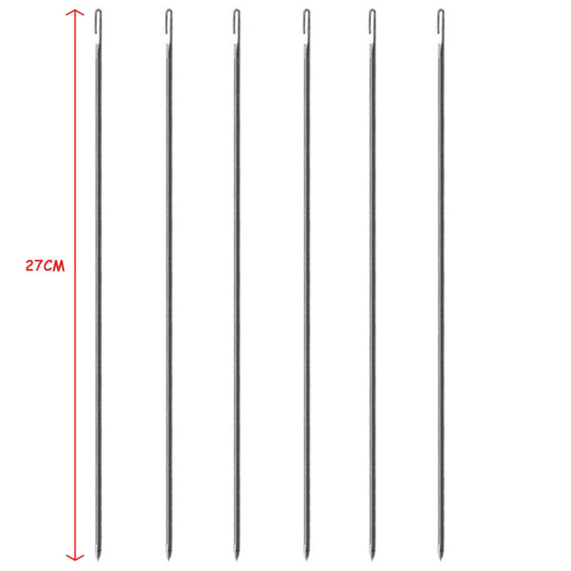 5pcslot super long stainless steel beading needles easy