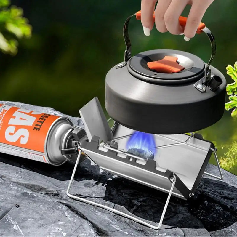 Mini Folding Gas Stove Portable Pocket Cassette Stove