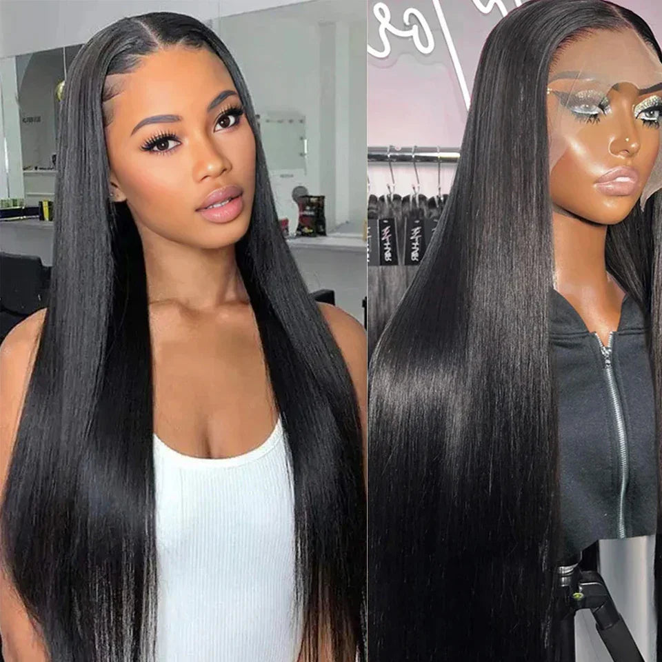 13x6 HD Lace Frontal Wig 34 Inch Straight