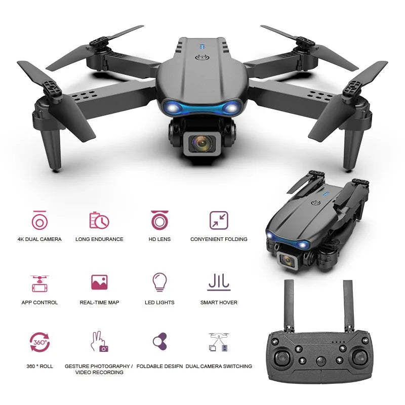K3 E99 Pro Mini Drone HD Camera WIFI