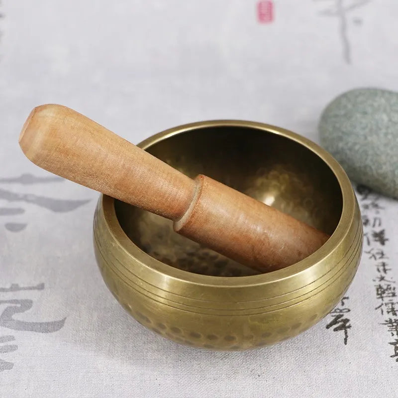 Nepal Singing Bowl for Yoga Meditation, Tibetan Sound