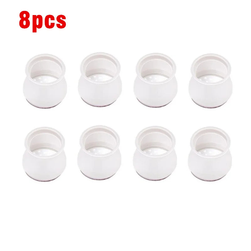 Upgraded 8/16pcs Furniture Silicone Protection Cover with Felt