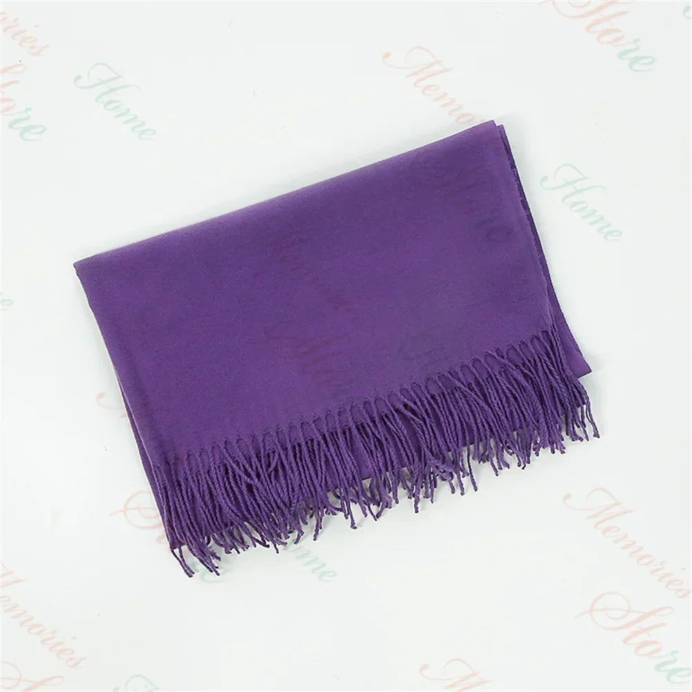 Personalised Embroidered Scarf with Initials or Name Wedding