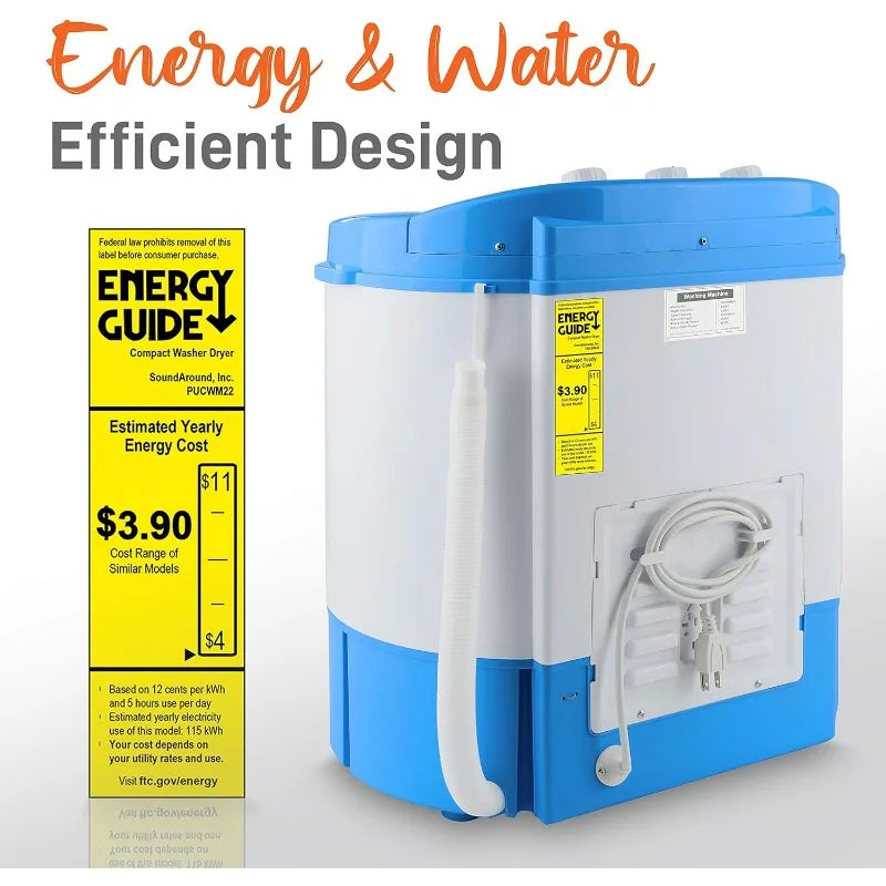 Small Portable Washing Machine for Household Use