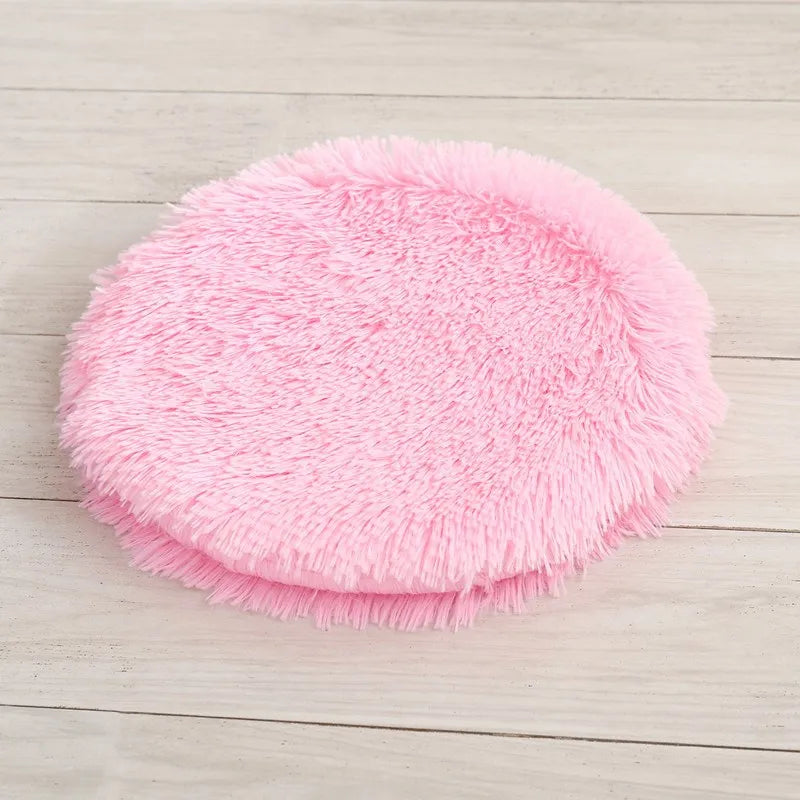Round Cat Bed Mat Pet Sleeping Bed For