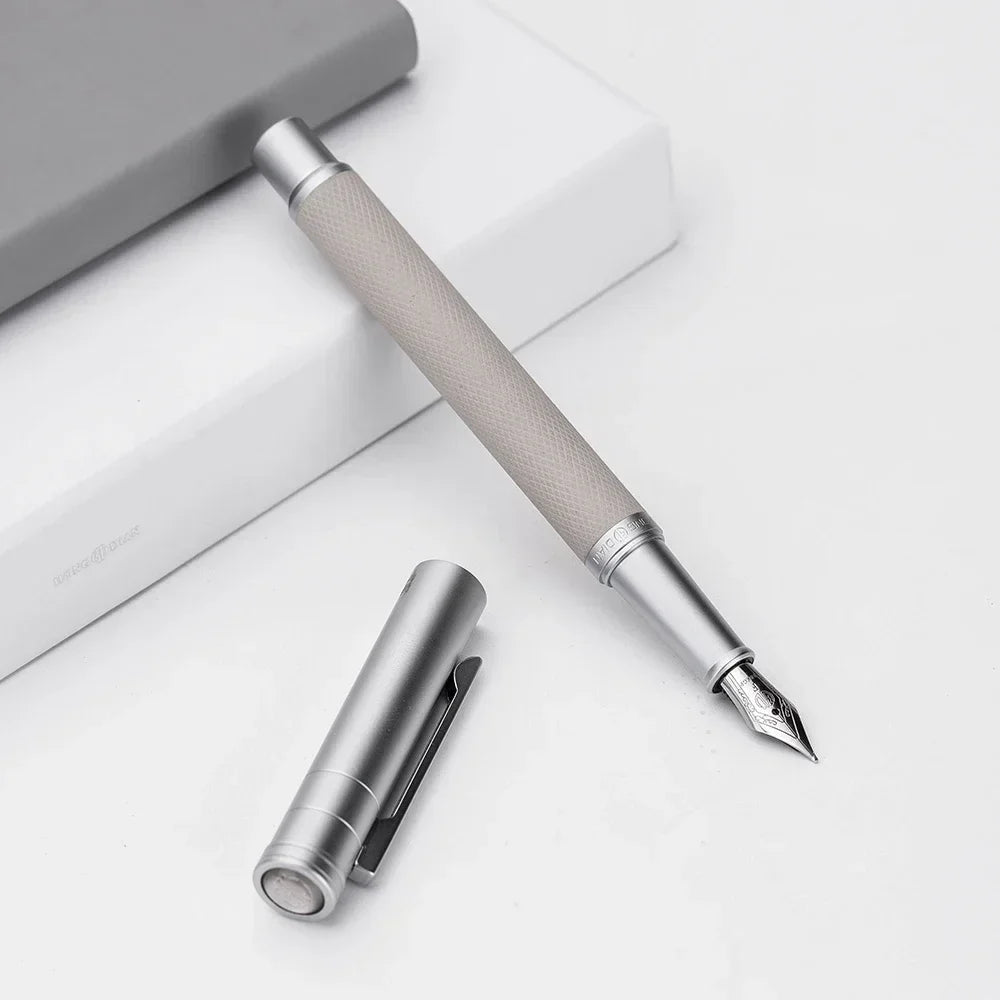 Hongdian Black Forest Metal Fountain Pen Black/Golden EF/F/M/Bent