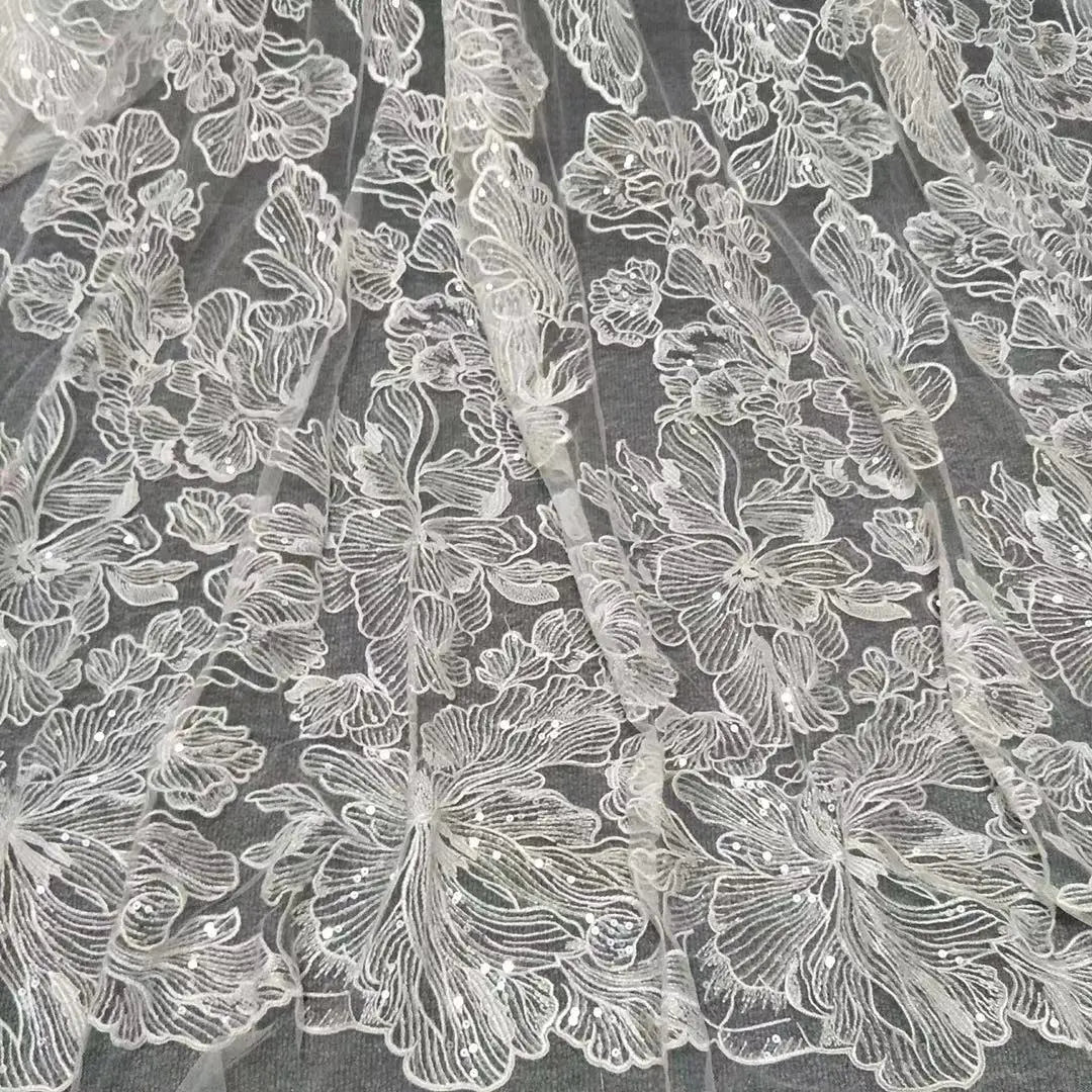 higher quality lace fabric bridal dress lace fabric