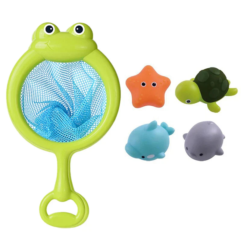 Baby Cute Animals Bath Toy Swimming Water LED