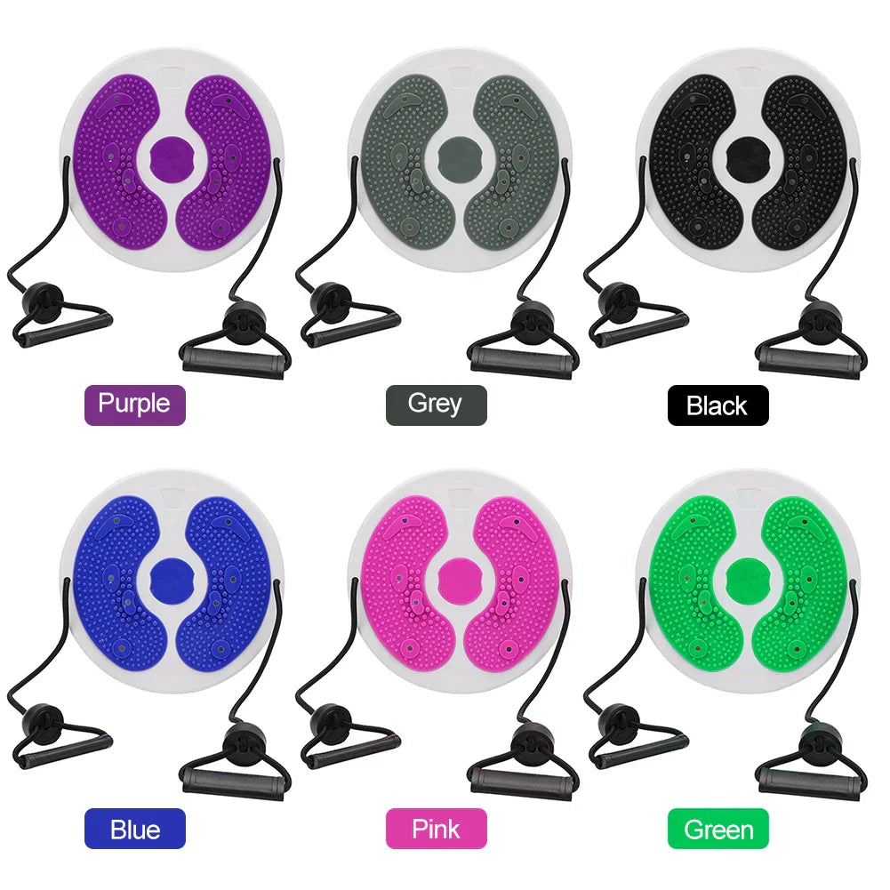 Twist Waist Disc Board with Pull Rope Waist