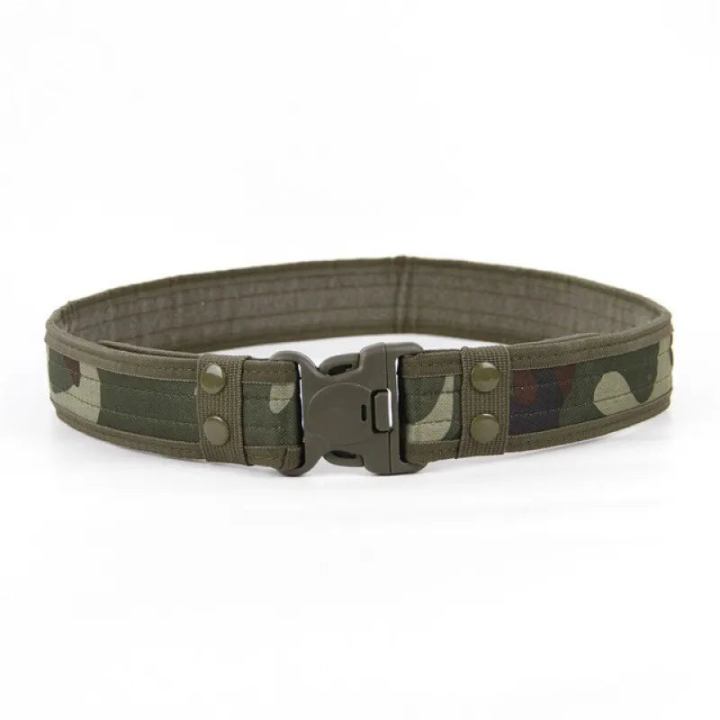 New Plastic Buckle Men Canvas Lengthened Thickened Tactical