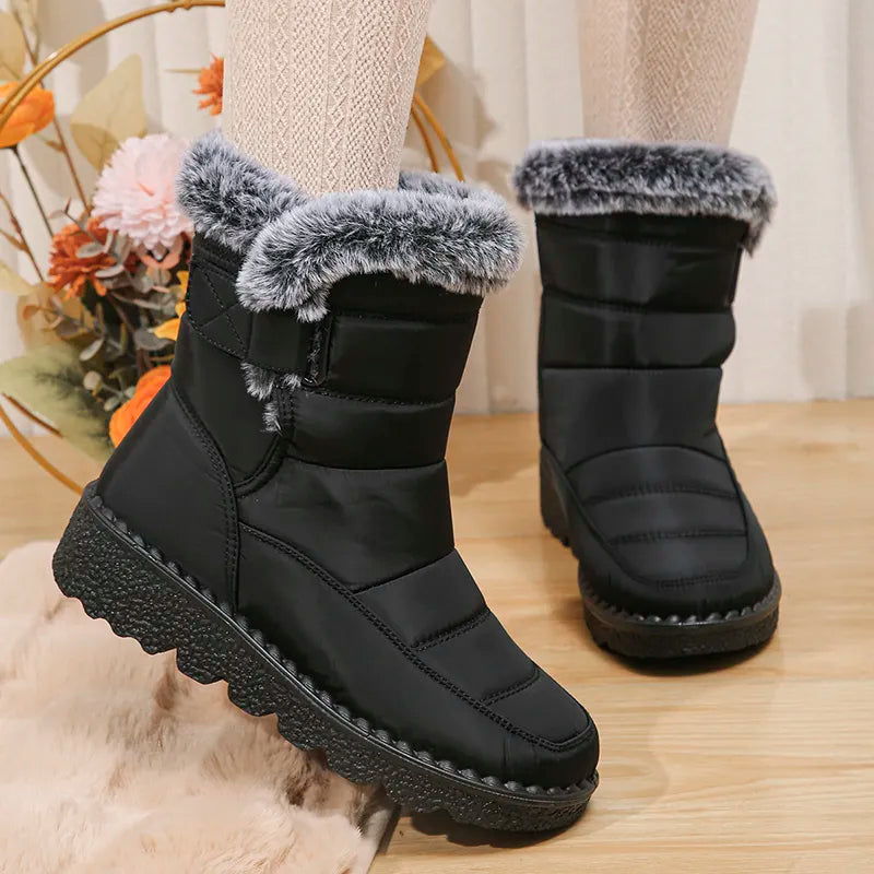 2023 Waterproof Snow Boots for Women Winter Shoes