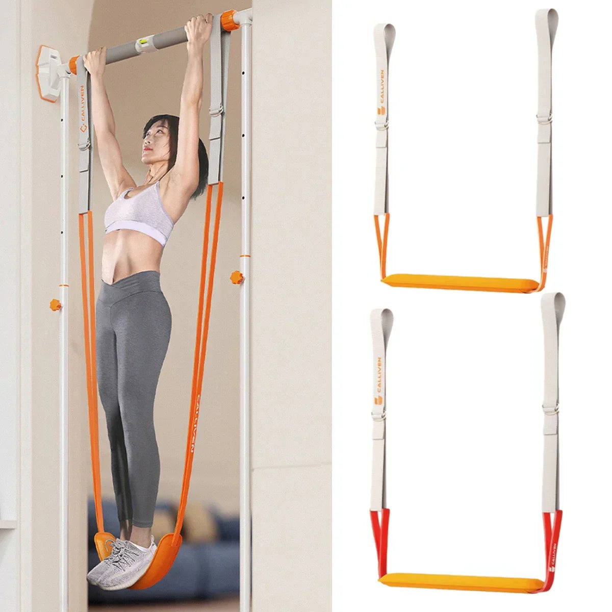 Pull Up Assist Band Adjustable Elastic Straps Bands