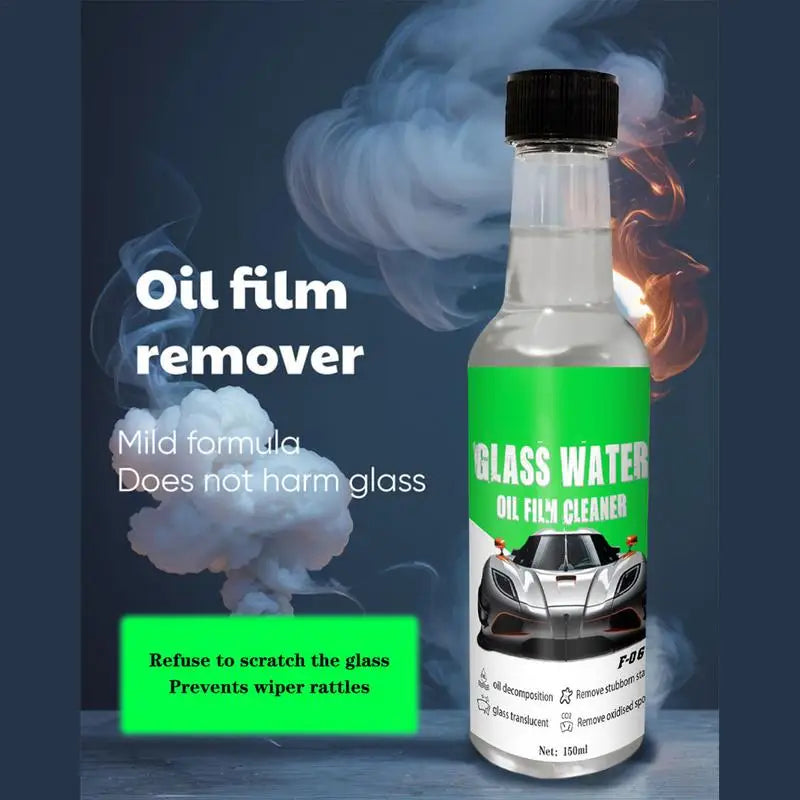Car Windshield Oil Film Cleaner Glass Care and