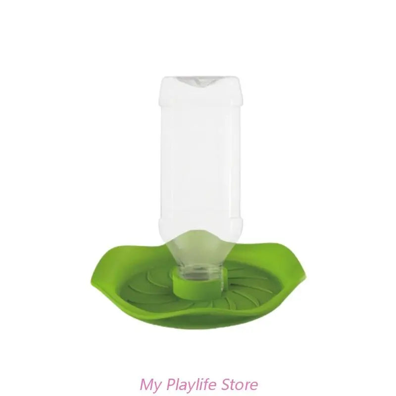 Reptile Water Drinker Feeder Water Dispenser Bottle Aquarium
