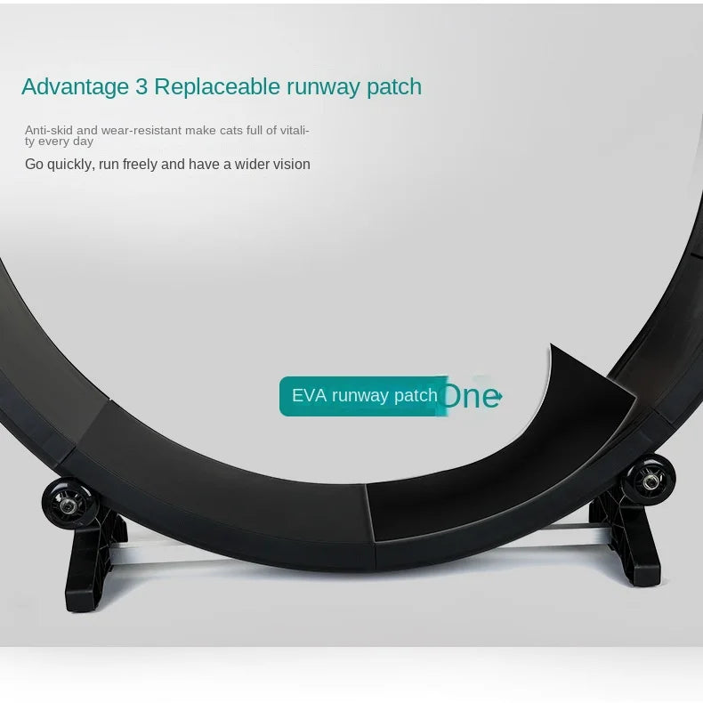 Cat Treadmill Running Fitness Weight Loss Grinding Claw