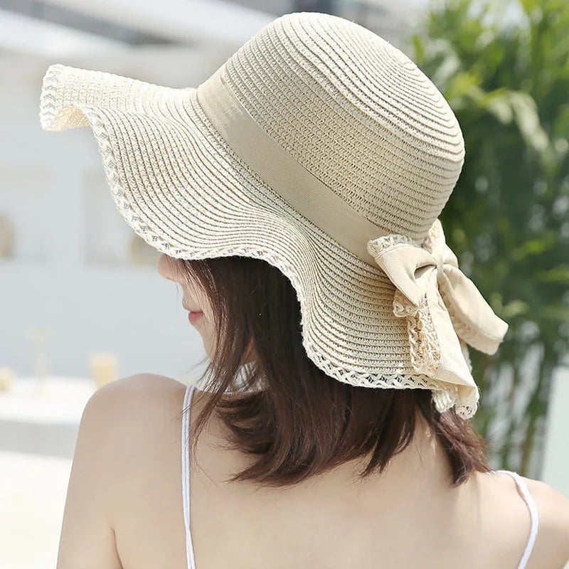 Spring and Summer Women's Sun Straw Hat Sun