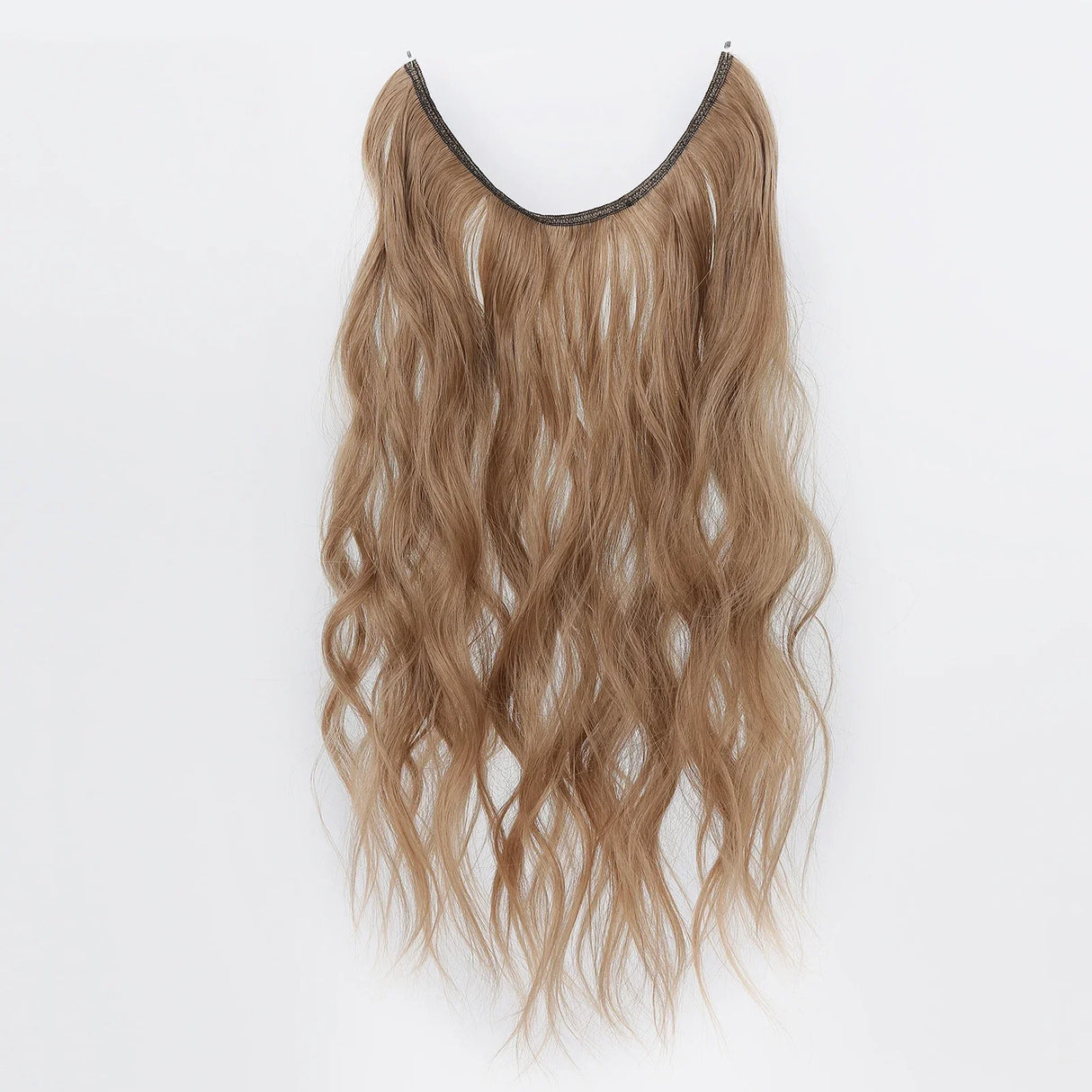 HAIRCUBE Synthetic No Clip Hair Extension Natural Hair