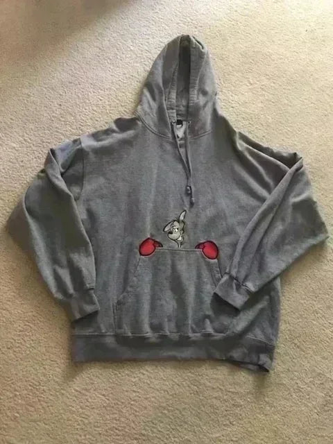 JNCO Hoodie Y2K Retro Hip Hop Skull Graphic