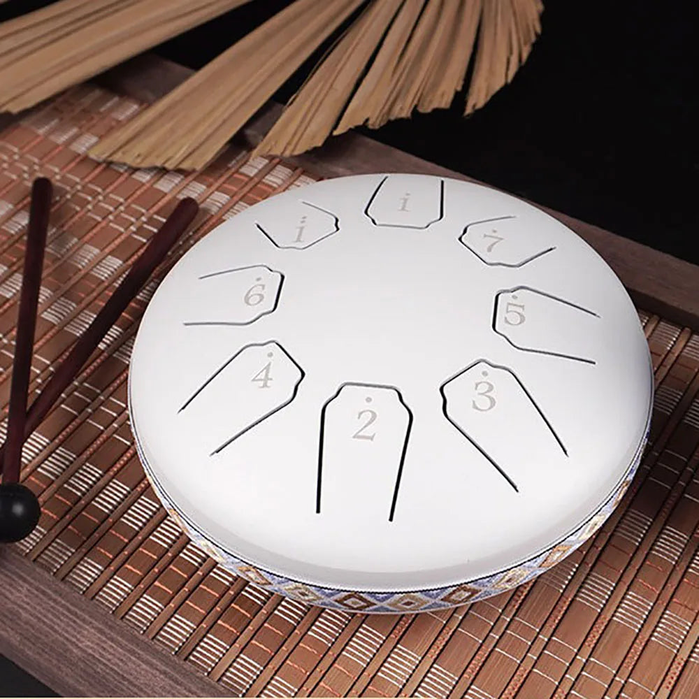 Tongue Drum 6 Inch 8 Tone Mini Ethereal