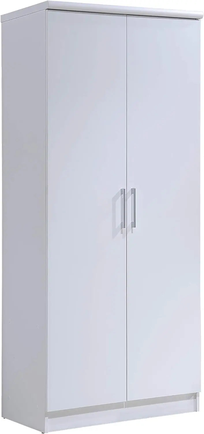 2 Door Wardrobe with Adjustable/Removable Shelves & Hanging