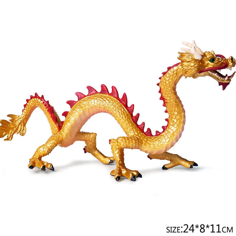 simulation dragon figurines model Savage Flying Magic Dragon