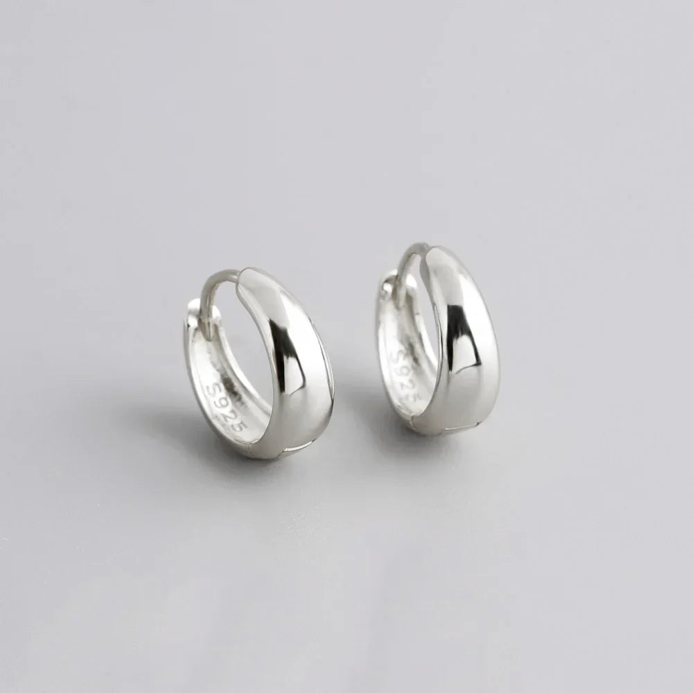 WANTME 925 Sterling Silver Premium Matte Minimalism Unisex