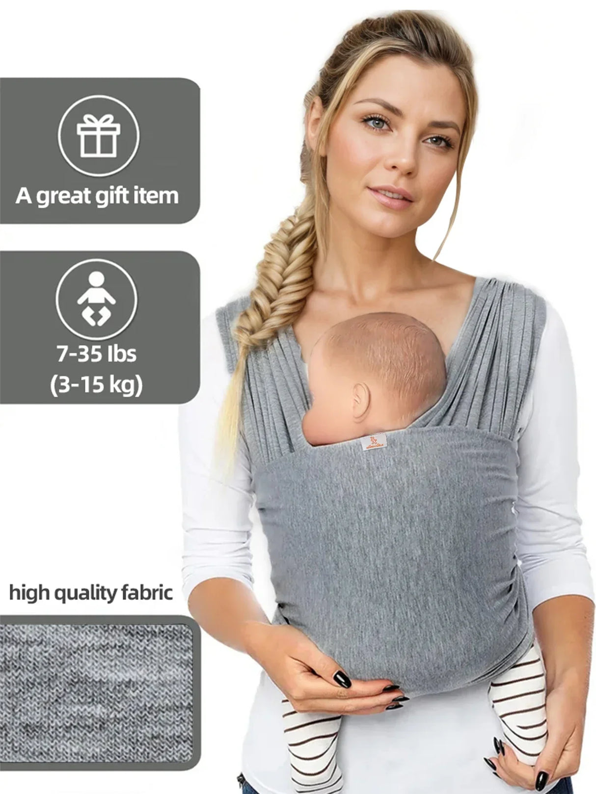 Baby straps from newborns to toddlers - Elastic