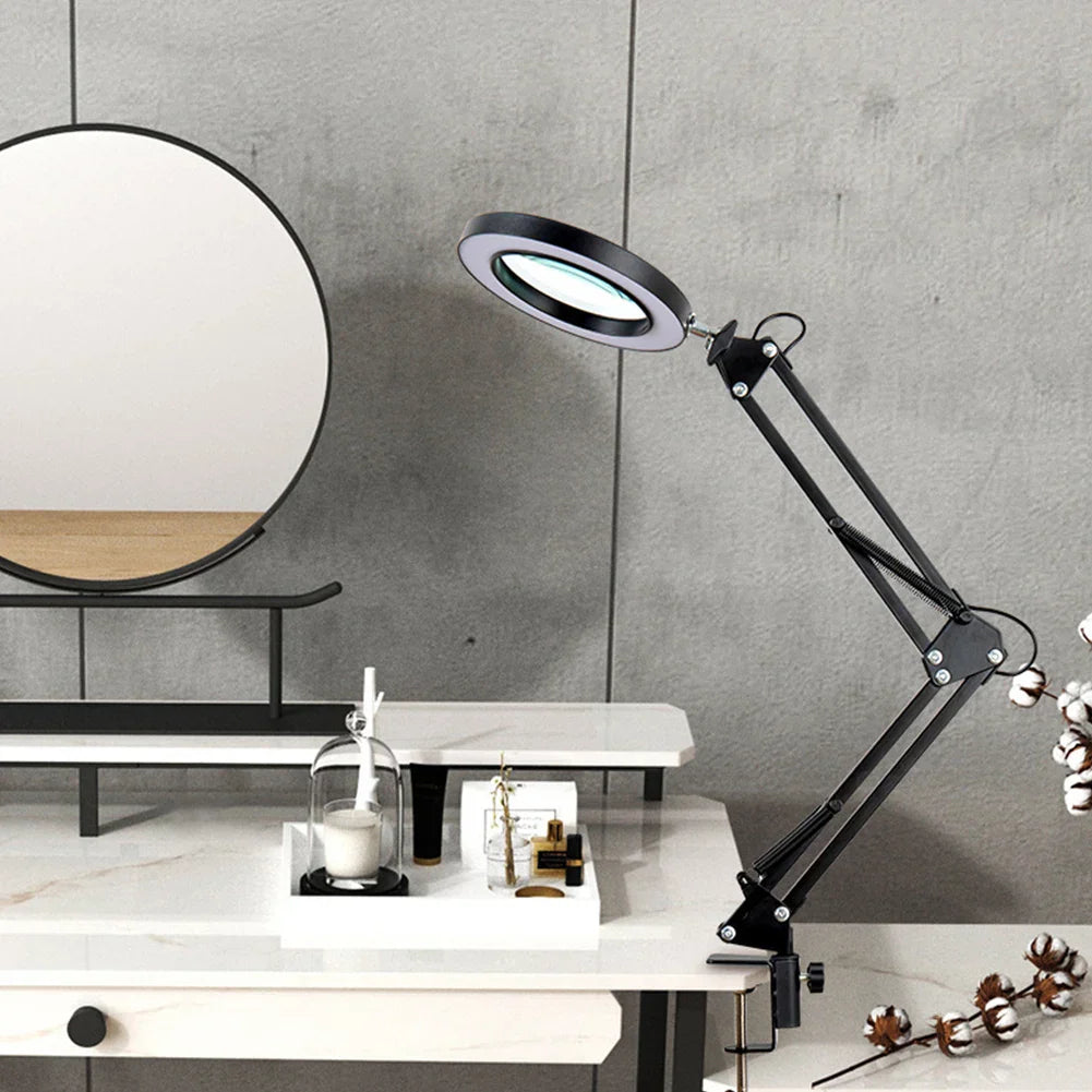HD30 10X LED Magnifying Magnifier Illuminated Magnifier Lamp
