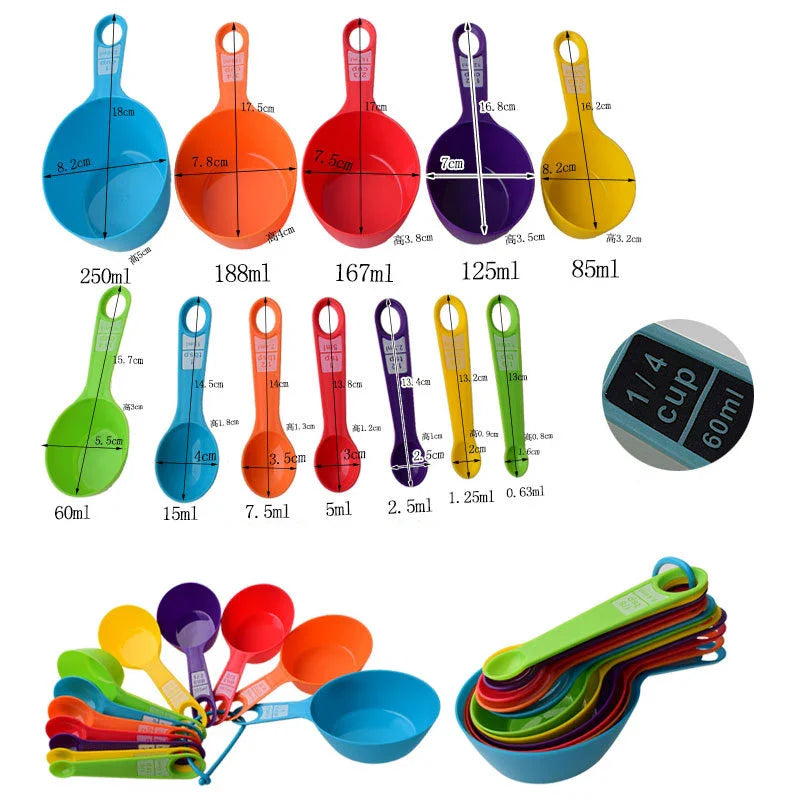 Measuring Spoon Cup Set 1 1/2 1/3 1/4