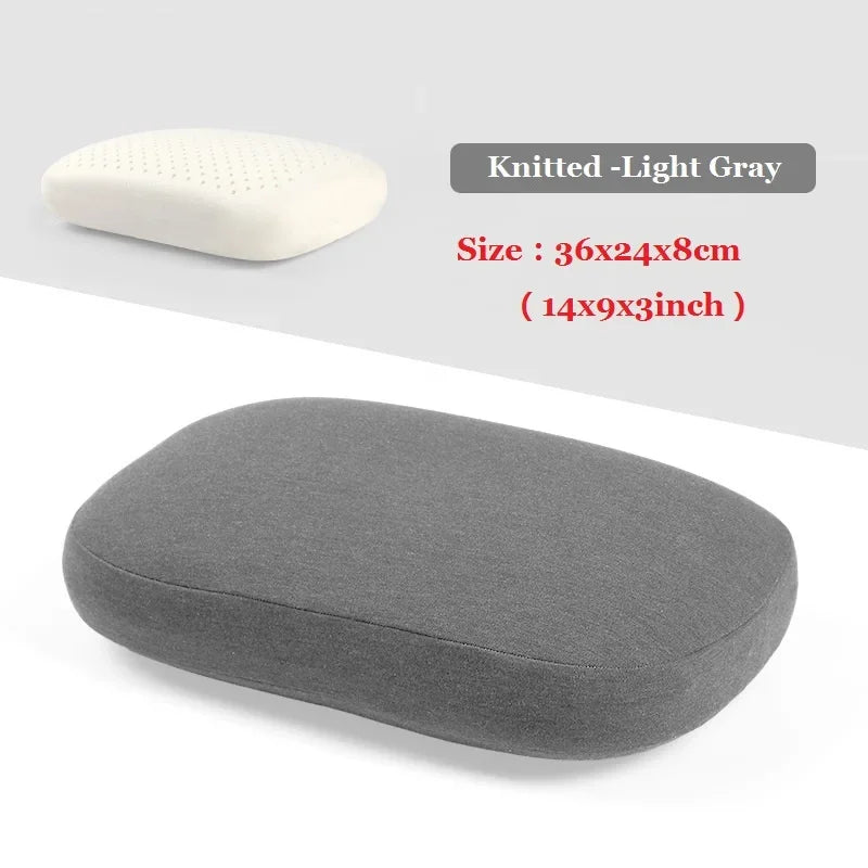 JFLEGAL Latex Pillow Natural Rubber Odorless Neck Pillow