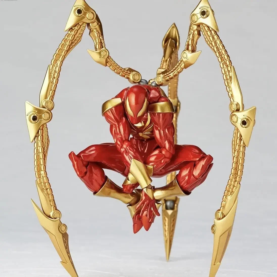 New Kaiyodo Iron Spiderman Ation Figurine Amazing Yamaguchi