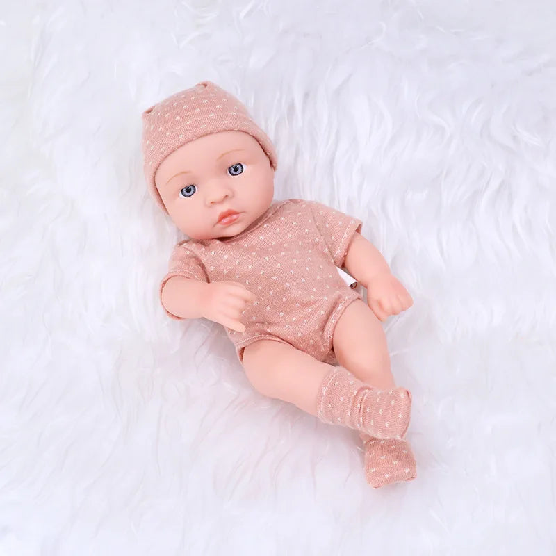 20CM Reborn Baby Doll Toddler Real Soft Touch