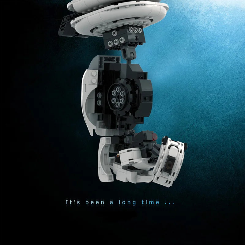 BuildMoc Apertured Science Portal GLaDOS Building Blocks Set