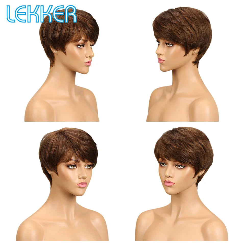 Lekker Wear and Go Golden Blonde Straight Short