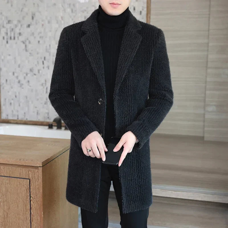 2023 High-end Feel Men Fashion Handsome All Woolen