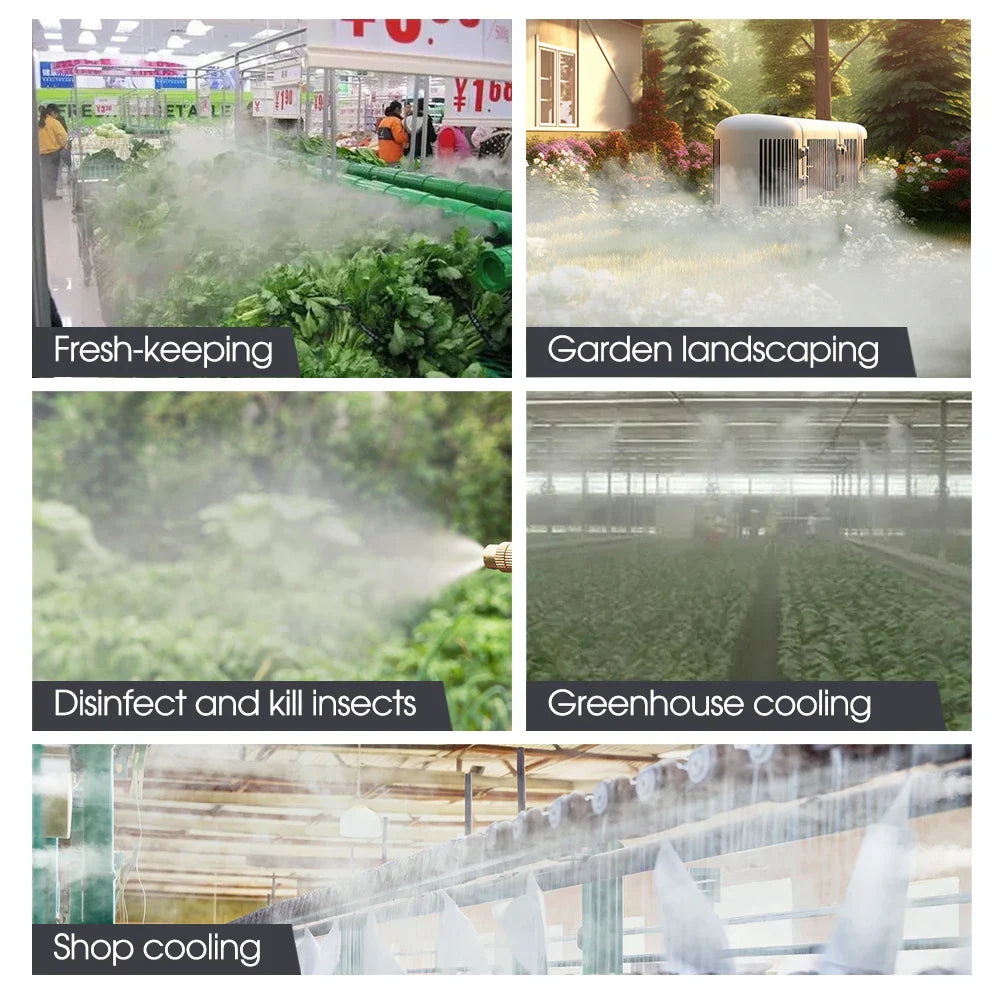 0.5MM Adjustable Spray Nozzle Automatic Irrigation Equipment 45W