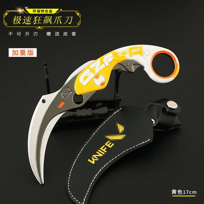 16CM Valorant Game Peripheral Shadow Sect Claw Blade