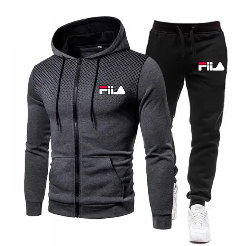 Men's Sets Hoodies+Pants 2024 Spring Sport Suits Casual