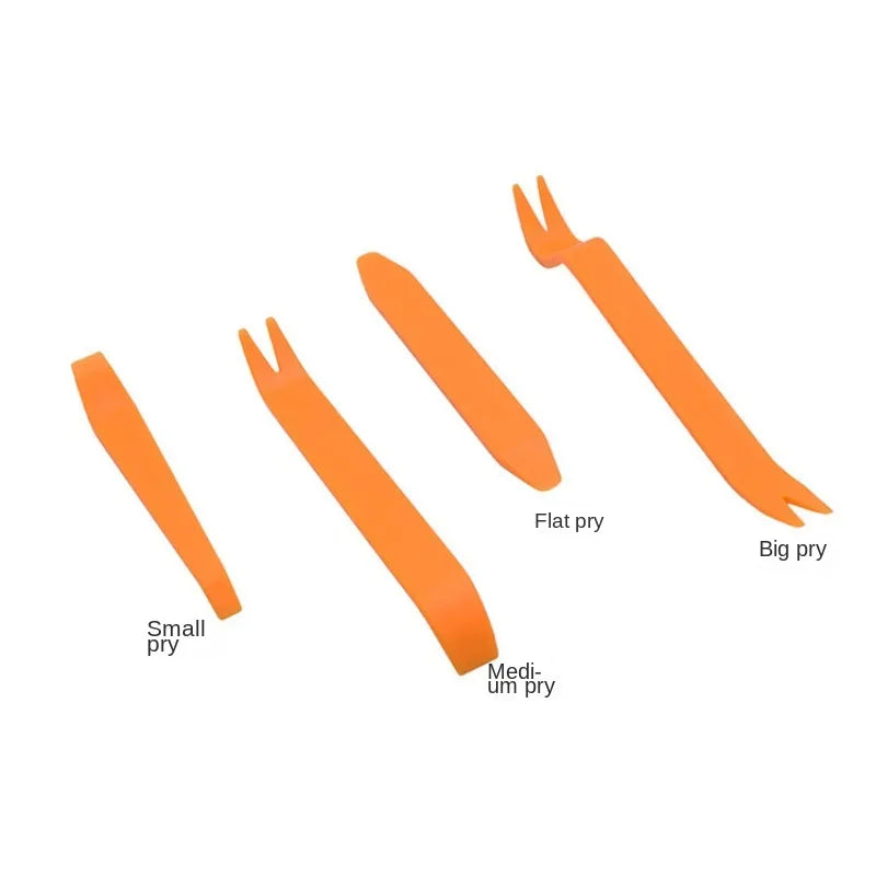 Car Audio Disassembly Tool 4-piece Plastic Pry Plate