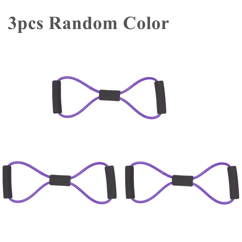 8 Word Chest Expander Rope Resistance Bands Tension