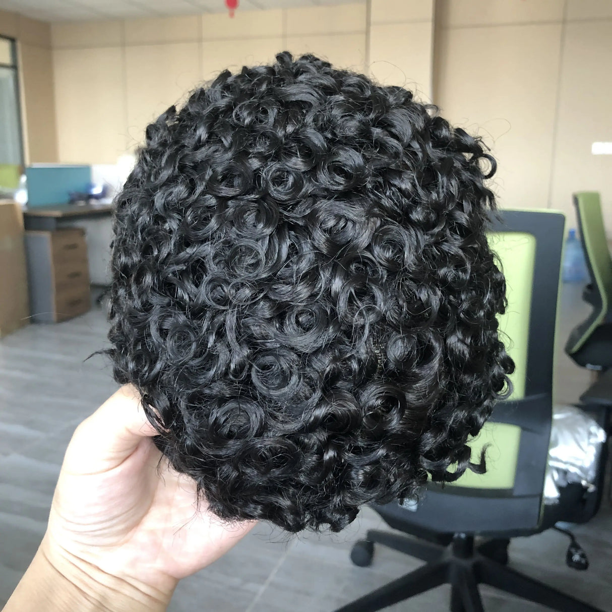 Undetectable Afo Man Jet Black 18mm Curly Micro