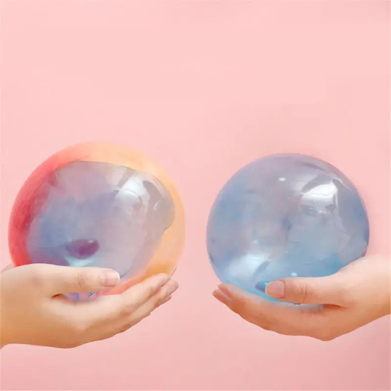 Magic Bubble Glue Toy Blowing Colorful Bubble Ball