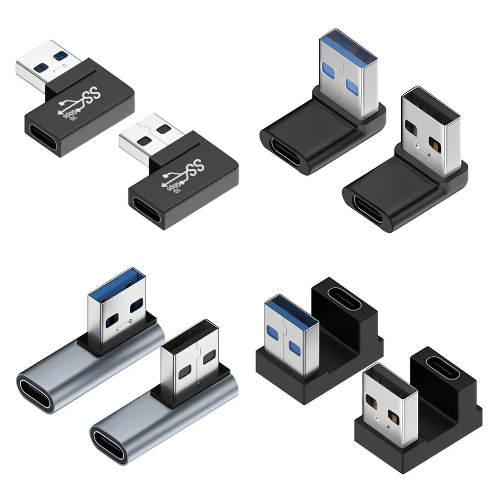 OTG 10Gbps USB Adapter 3.25A Data Transfer Connector