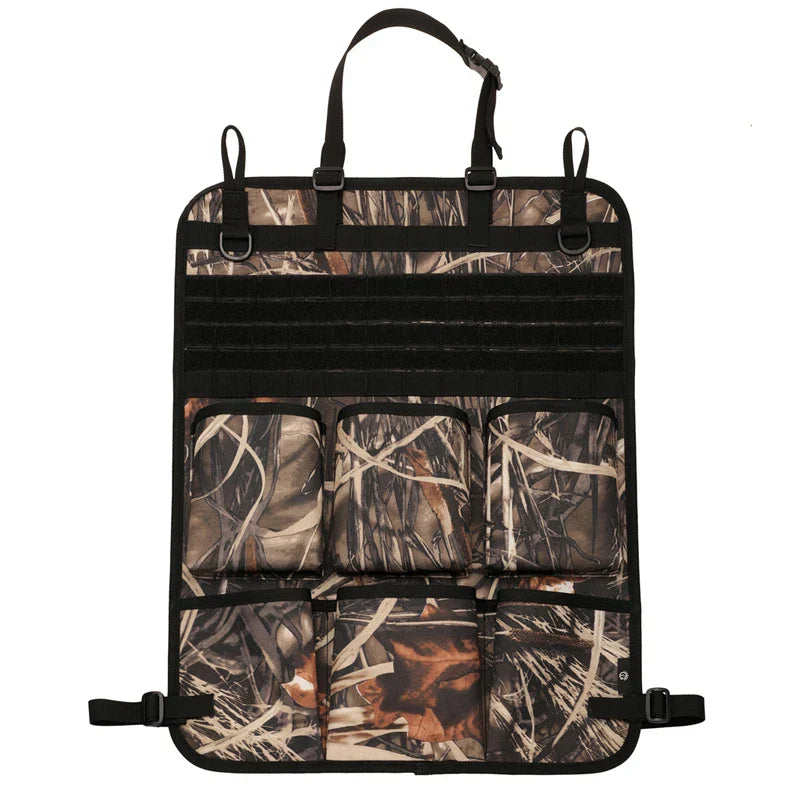 Car Organizer Seat Back Storage Bag Multifunction Camo
