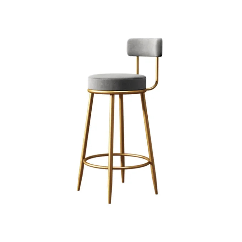 Bar Chair Simple Casual Home Cafe Stool Back