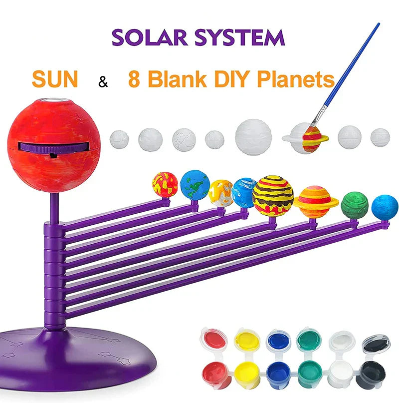 Solar System Projector Kids Toy STEM Technology Gadget