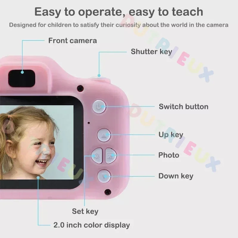 Children Toys Camera Digital Vintage Camera Kids Projection